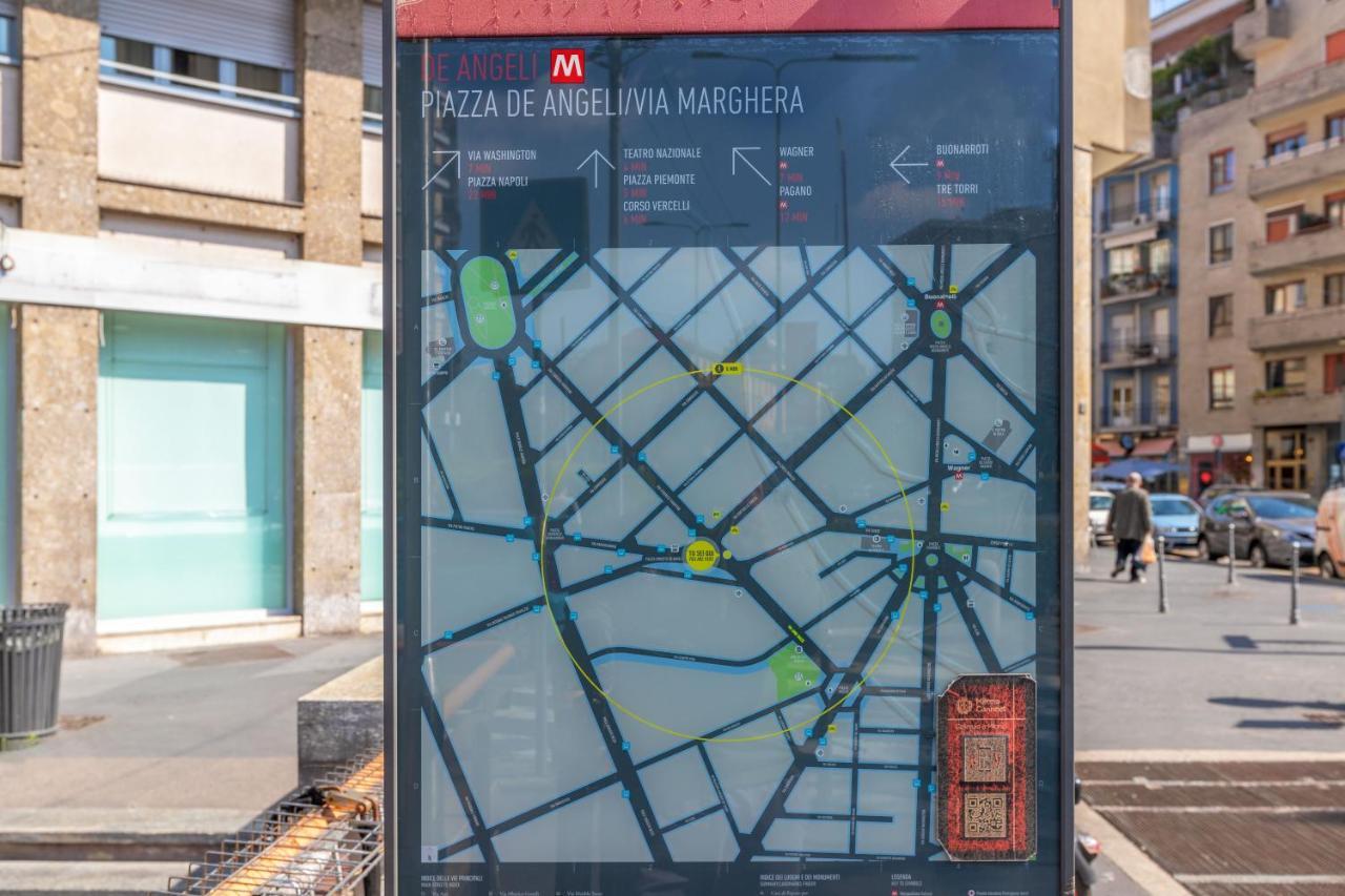 Marghera-Fiera Appartamento Elegante E Luminoso Milano Exteriör bild